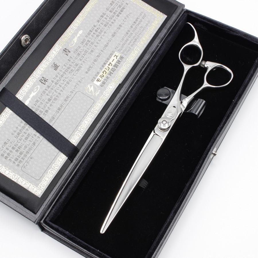 モルク　シザー Hi PRO-70 コバルト 7.0インチ 美品】モルクシザー Hi PRO-70 コバルト カットシザー 7インチ