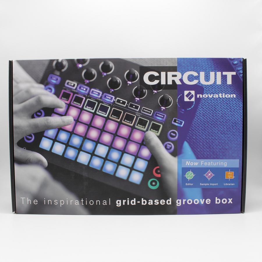 美品】NOVATION Circuit grid-based groove box デッキセーバー付き 