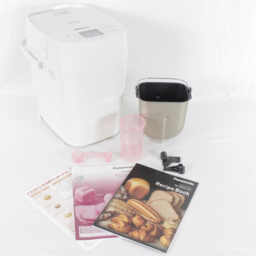 Panasonic 【美品】パナソニック SD-MDX101-W ホームベーカリー 1斤  