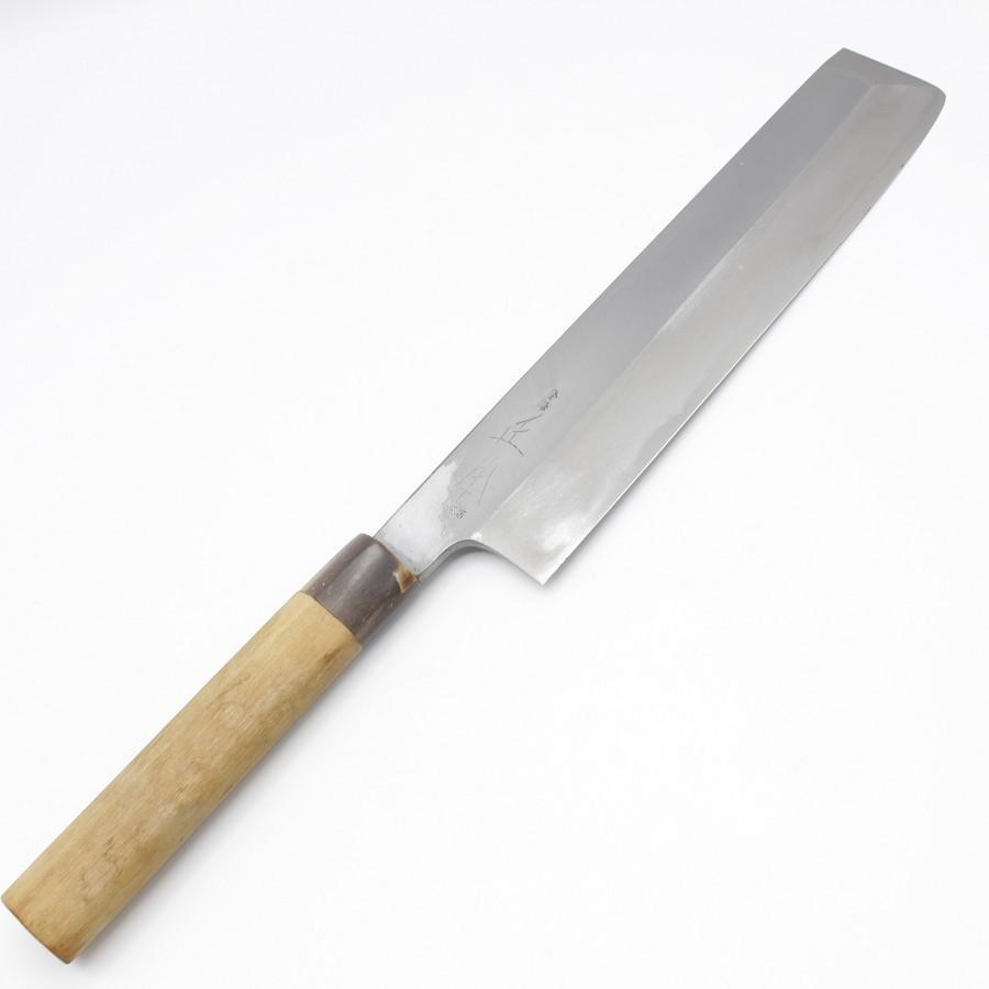 正本総本店　薄刃包丁　24㎜ 正本総本店 青鋼 薄刃包丁 8寸24センチ 14 キッチン・食器