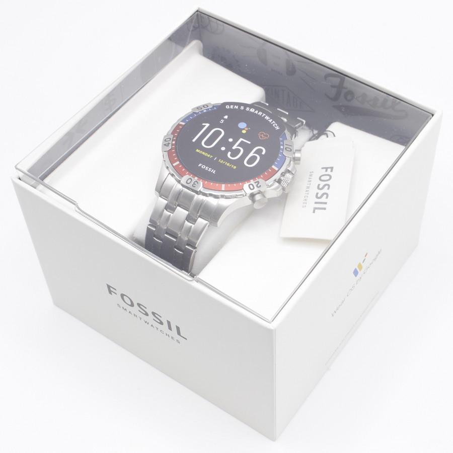 FOSSIL 【美品】FOSSIL GARRETT HR ジェネレーション5 FTW4040 