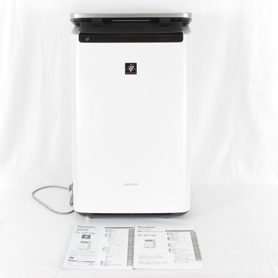 プラズマイオンクラスター　ネクスト　KI-HP100-W 加湿空気清浄機 プラズマクラスター KI-HP100-W シャープ プラズマクラスターNEXT搭載