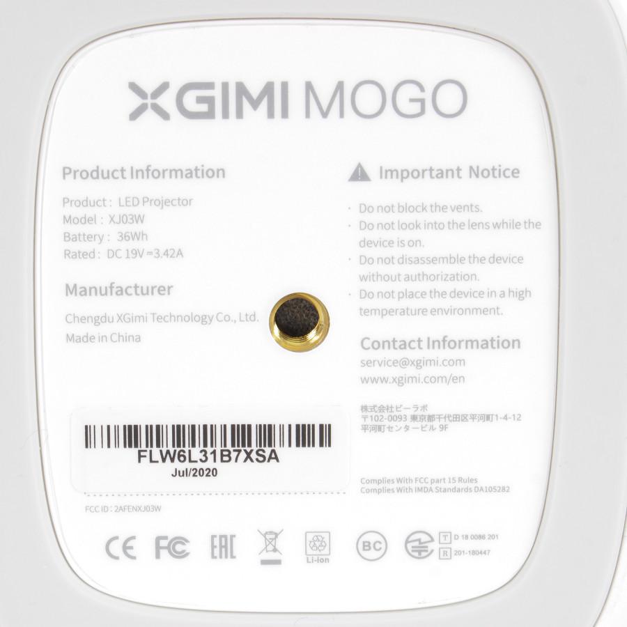 XGIMI（ジミー） 【美品】XGIMI MOGO XJ03W モバイルプロジェクター
