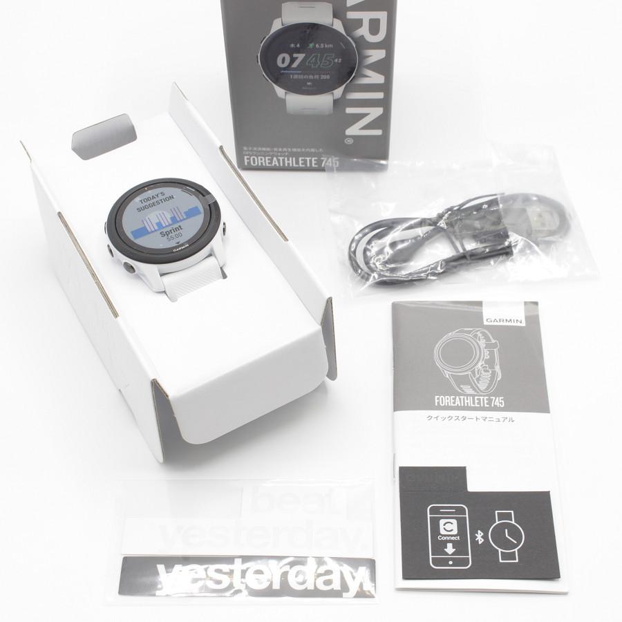 新品】Garmin ForeAthlete 745 Whitestone 010-02445-43 スマート  