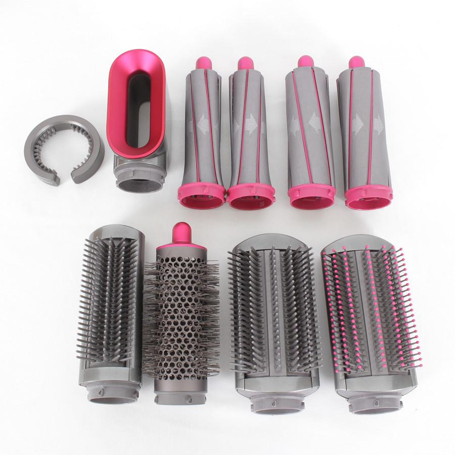 【美品】ダイソン Airwrap スタイラー Complete ハードスモールブラシ付き ニッケル/フューシャ HS01 COMP FN エアラップ 本体 | Dyson | 02