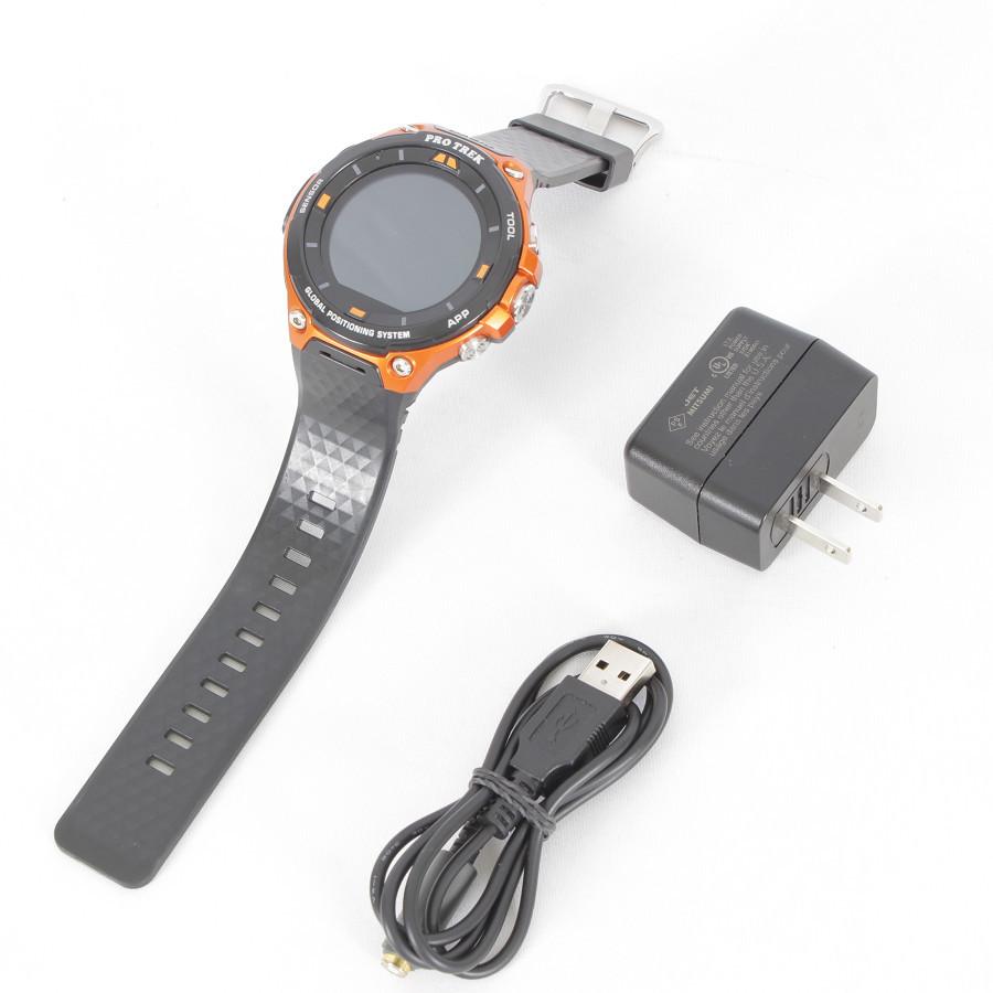 【美品】PROTREK　プロトレック　WSD-F20 CASIO　カシオ カシオ Smart Outdoor Watch PRO TREK Smart WSD-F20-BK
