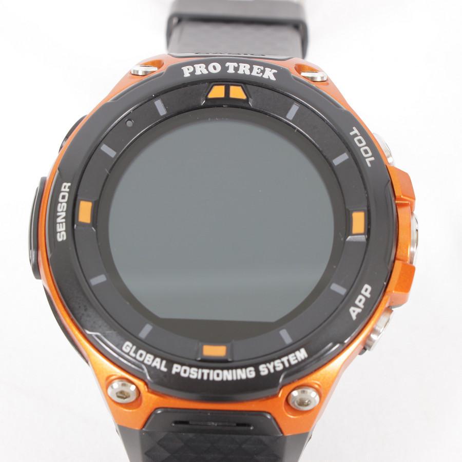 CASIO 【美品】カシオ PRO TREK Smart WSD-F20-RG オレンジ スマート