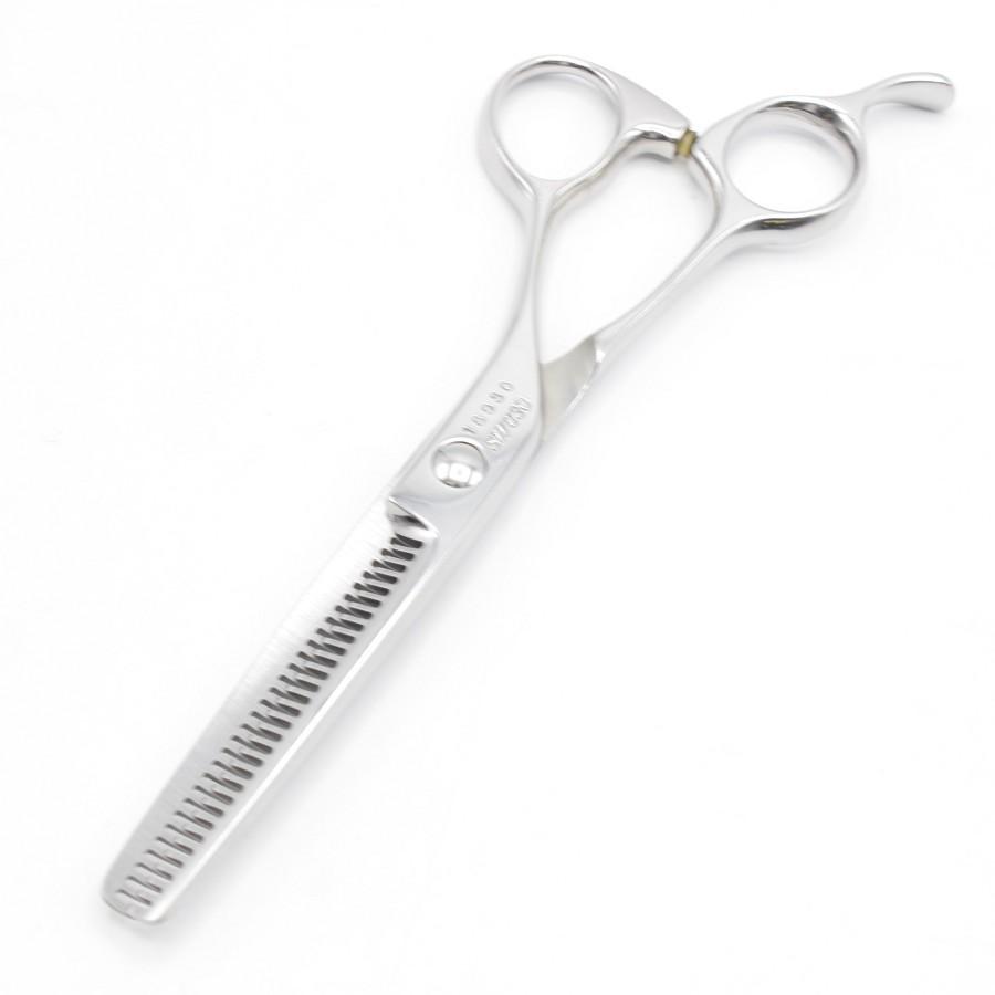 武芸社 SWU30 ダブルセニング 6インチ オフセットハンドル 両櫛30目U溝/フラット 約15%〜20％ 武芸 シザー |  | 01