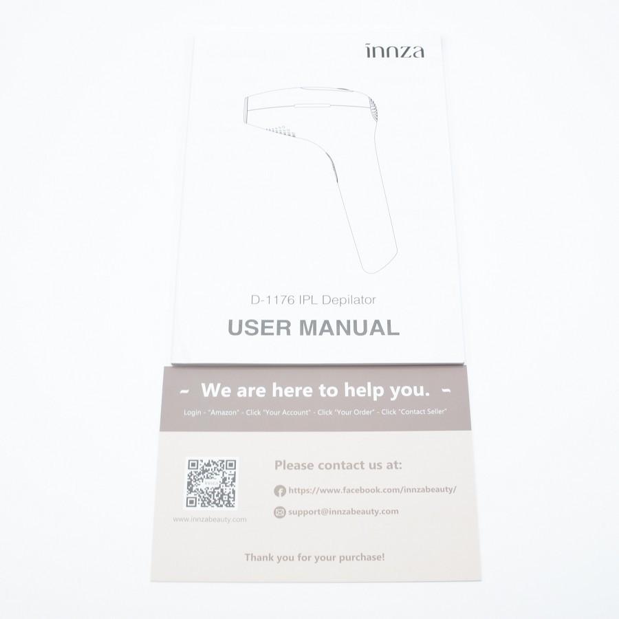 美品】INNZA 家庭用 IPL光脱毛器 D-1176 インザ 本体 : リファン Yahoo