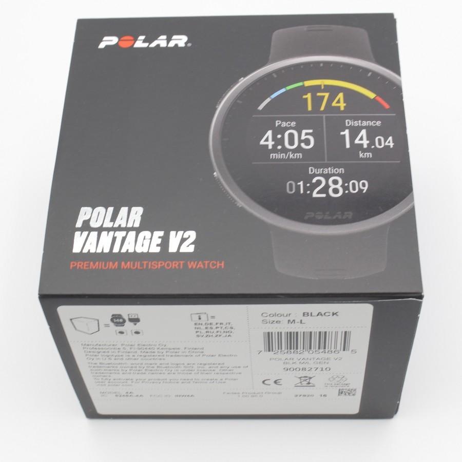 【美品】POLAR VANTAGE V2 ブラック M/L 90082710 スマートウォッチ ポラール | ポラール バンテージ V | 11