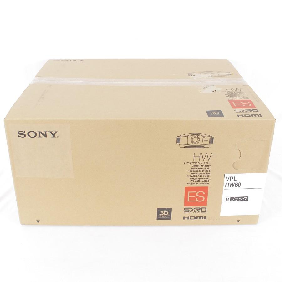 【新品】ソニー VPL-HW60B フルハイビジョン ホームシアター プロジェクター ブラック 本体 | SONY