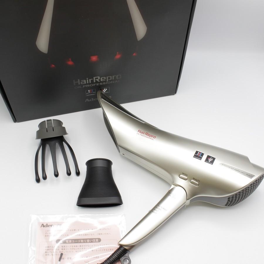 【美品】アデランス ヘアリプロ AD-HR01 N-LED Sonic ヘアドライヤー シャンパンゴールド プラズマクラスター 本体 | アデランス
