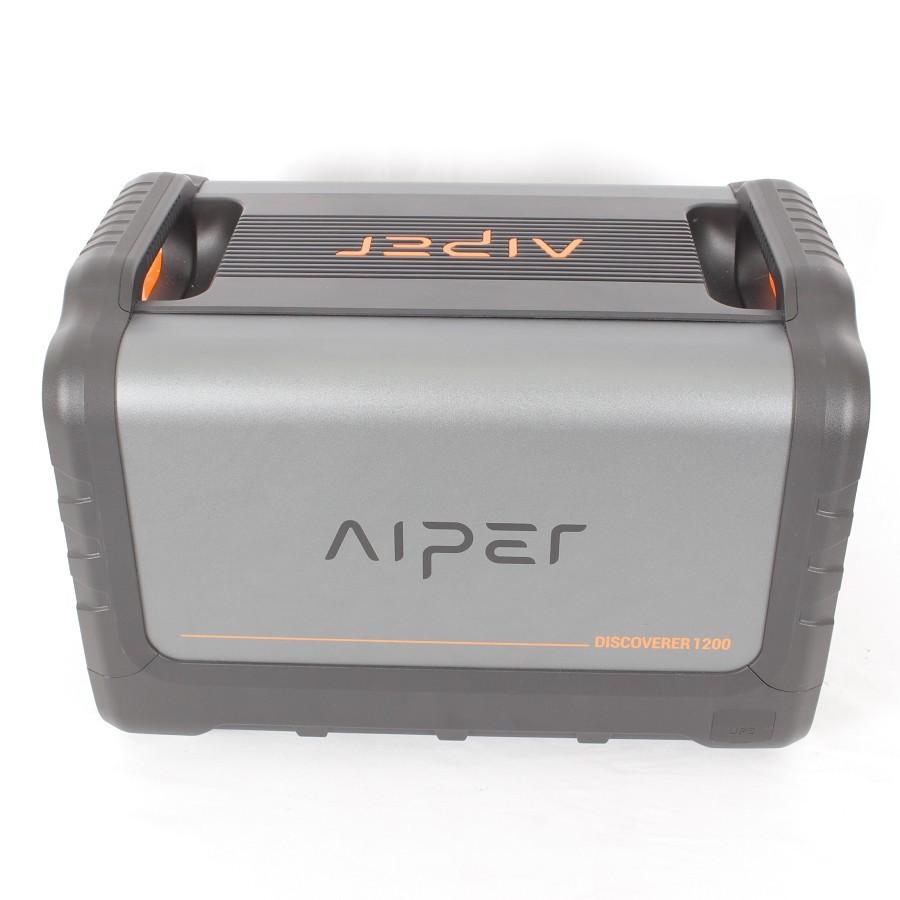 【美品】Aiper DISCOVERER 1200 ポータブル電源 超大容量 369600mAh/1182Wh  UPS（無停電電源装置）純正弦波 MP アイパー 本体｜refun｜04