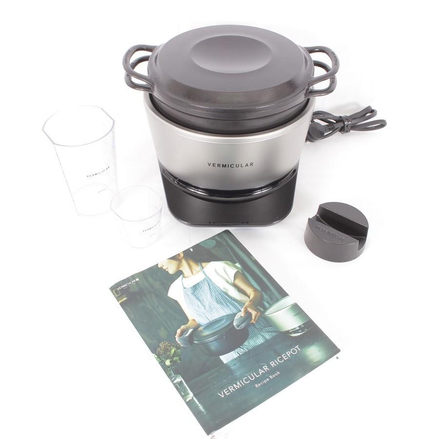 ザッカLIFEバーミキュラ ライスポット 5合炊き ソリッドシルバー 専用