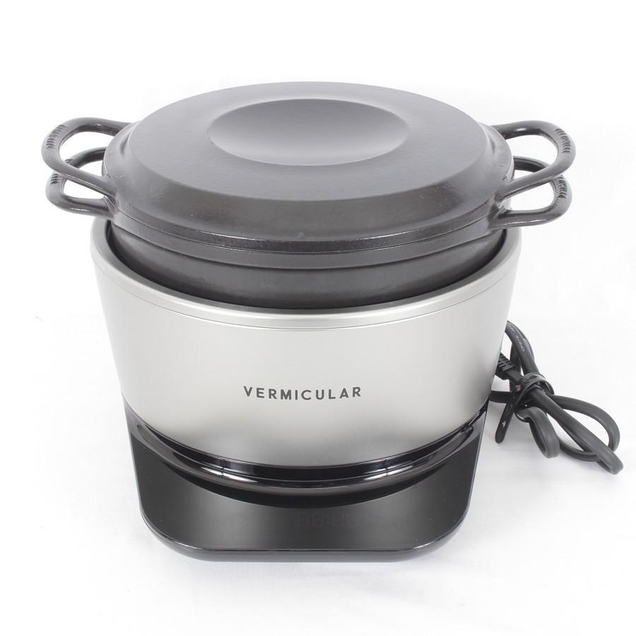 バーミキュラ ライスポット 5合炊き RP23A-SV レシピブック付き 炊飯器