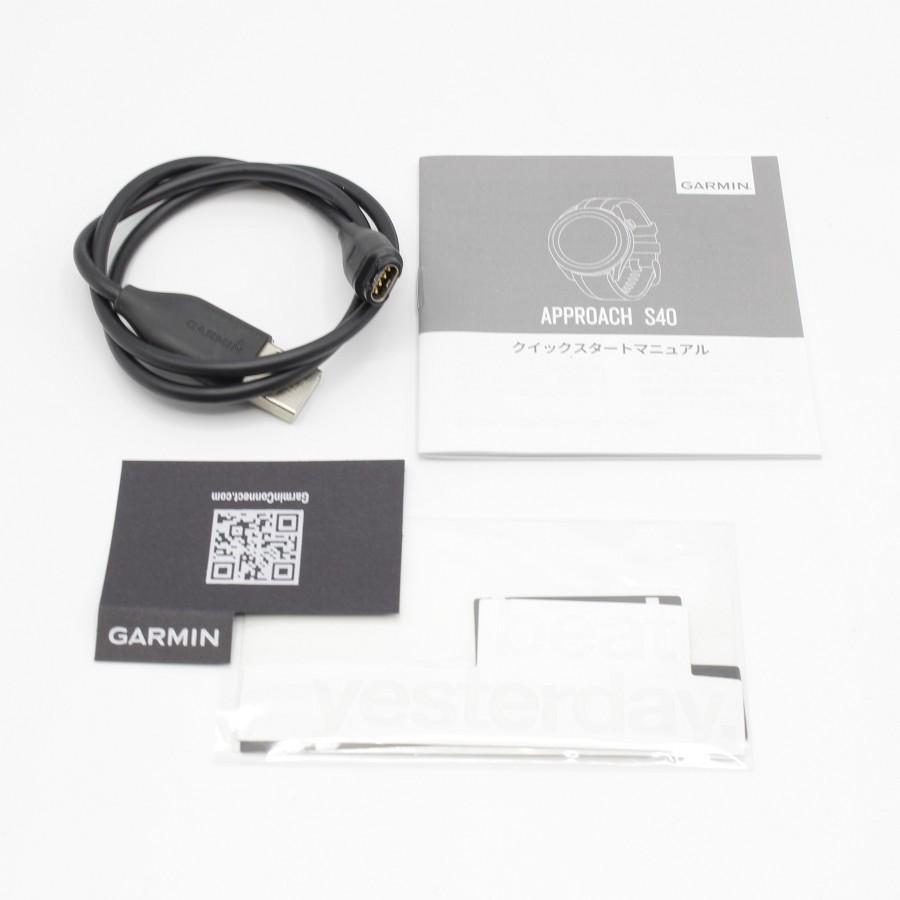 【美品】Garmin Approach S40 GRAY 010-02140-20 スマートウォッチ ガーミン アプローチ 本体 | Approach | 07