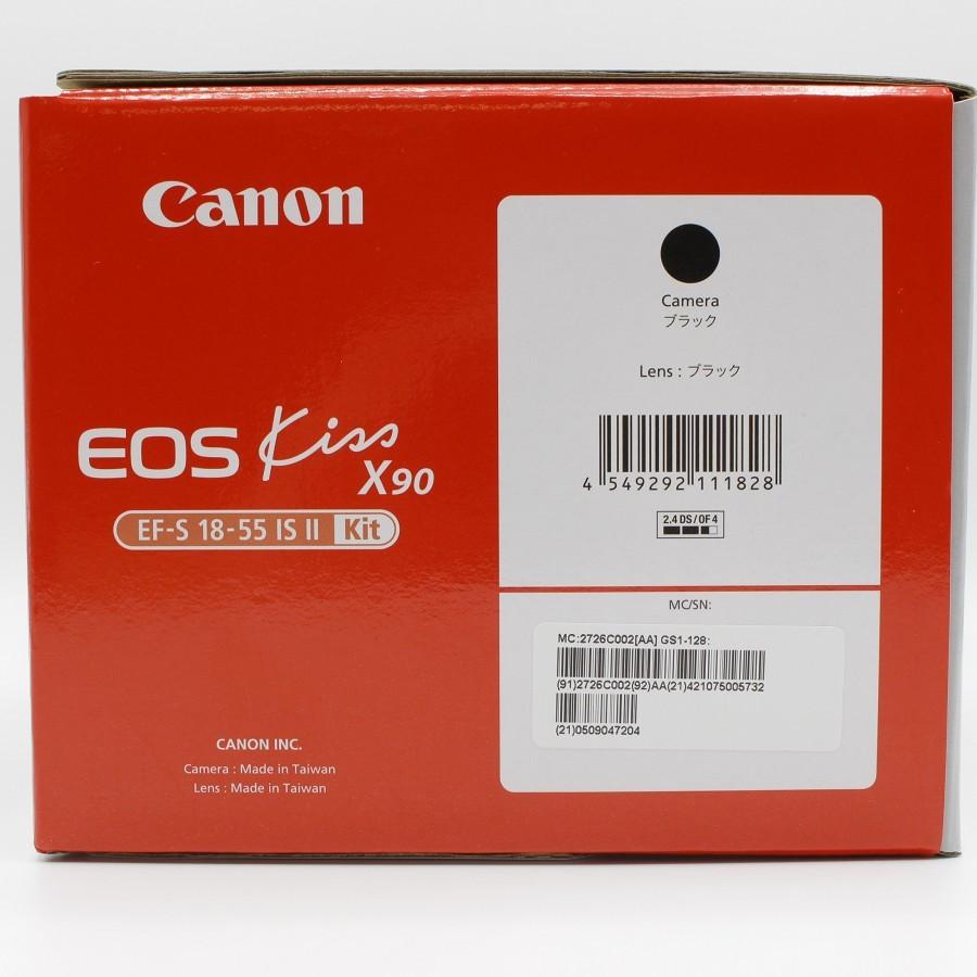 美品】キヤノン EOS Kiss X90 EF-S18-55 IS II レンズキット デジタル