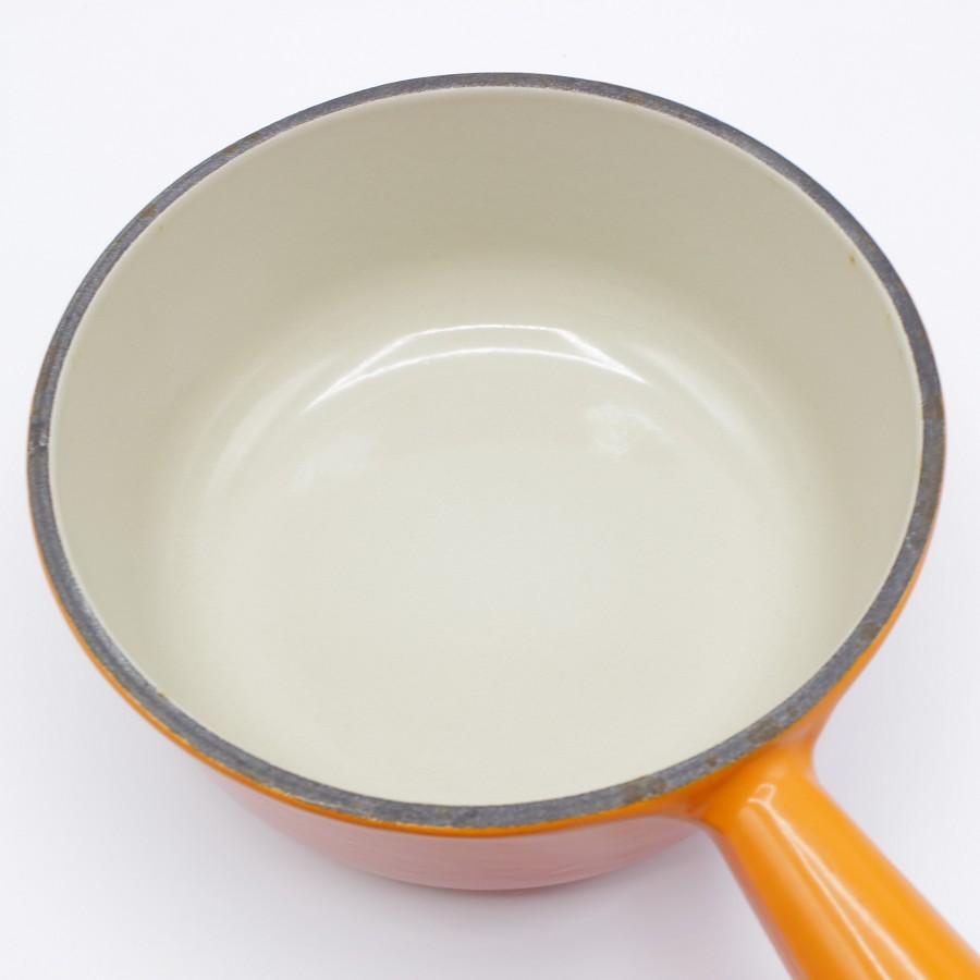 Le Creuset（ル・クルーゼ） ソースパン 18cm オレンジ ホーロー 片手