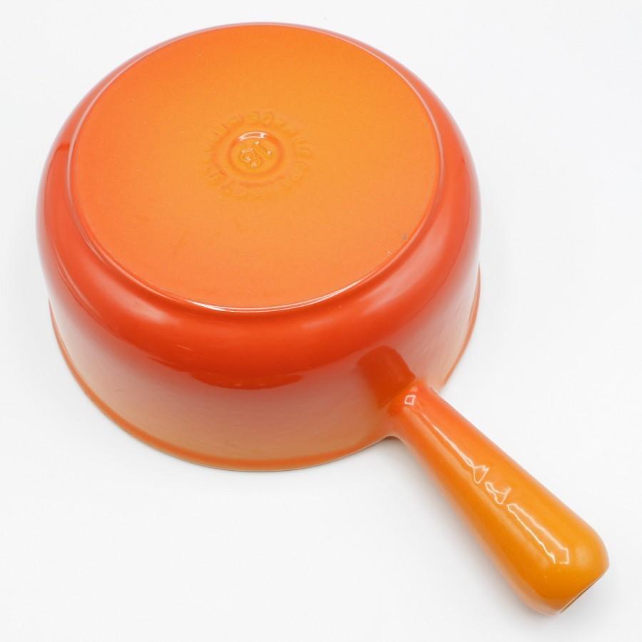Le Creuset（ル・クルーゼ） ソースパン 18cm オレンジ ホーロー 片手