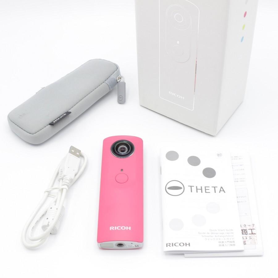 THETA リコー m15 ピンク 910701 360度カメラ 全天球 RICOH 本体