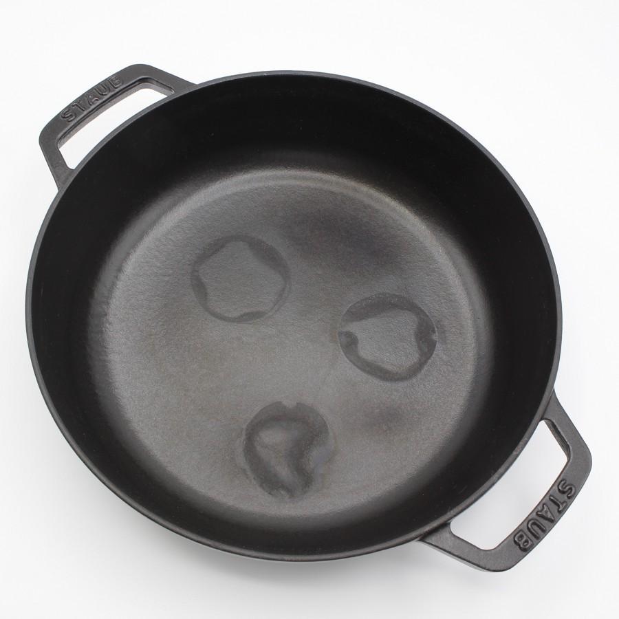 ストウブ ブレイザーソテーパン 24cm ブラック 40511-473 ホーロー 両手鍋 Staub | Staub | 04