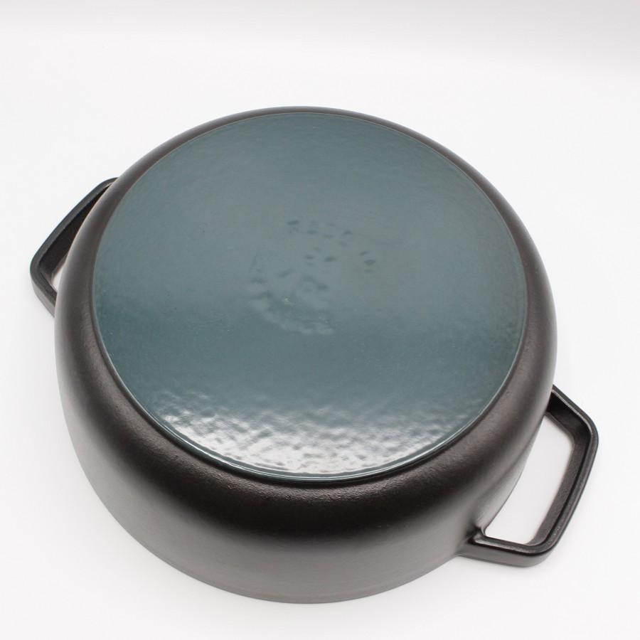 Staub（ストウブ） シャロー ラウンド ココット 26cm ブラック 40510