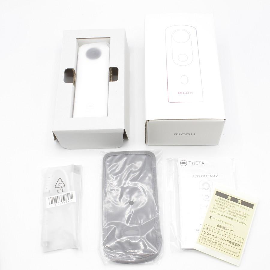 【新品】リコー THETA SC2 360度カメラ ホワイト シータ 全天球 本体 | THETA