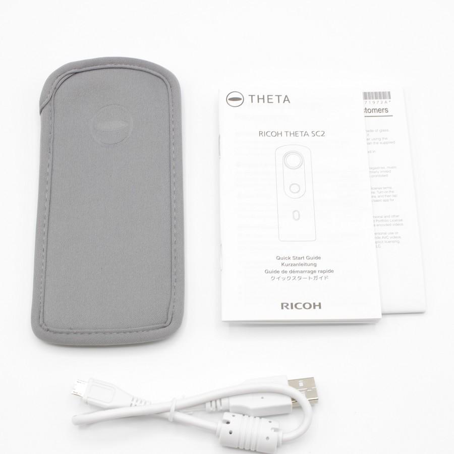 【美品】リコー THETA SC2 360度カメラ ベージュ シータ 全天球 本体 | THETA | 05