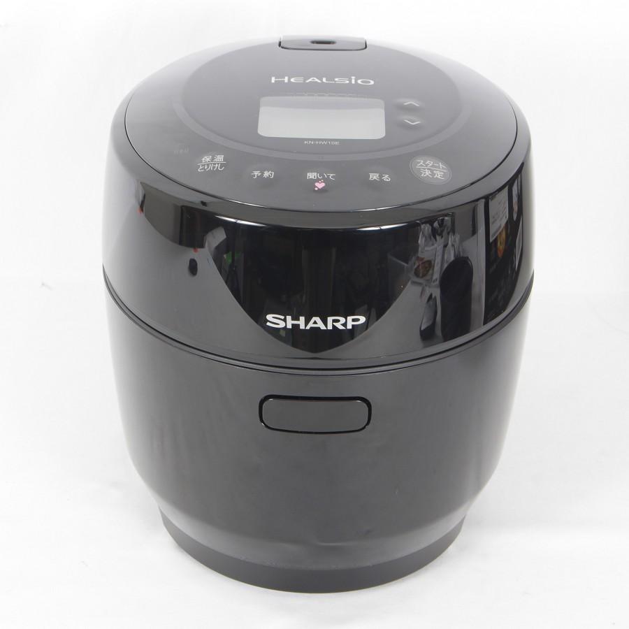 【美品】シャープ ヘルシオ ホットクック KN-HW10E-B 無水調理鍋 ブラック系 圧力鍋 本体 | ヘルシオ | 01