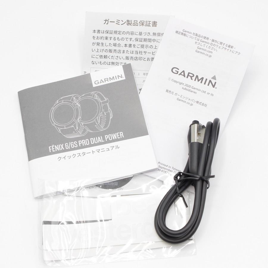 GARMIN FENIX 6S ブラック新品未使用 保証書有り fenix 6 【美品  