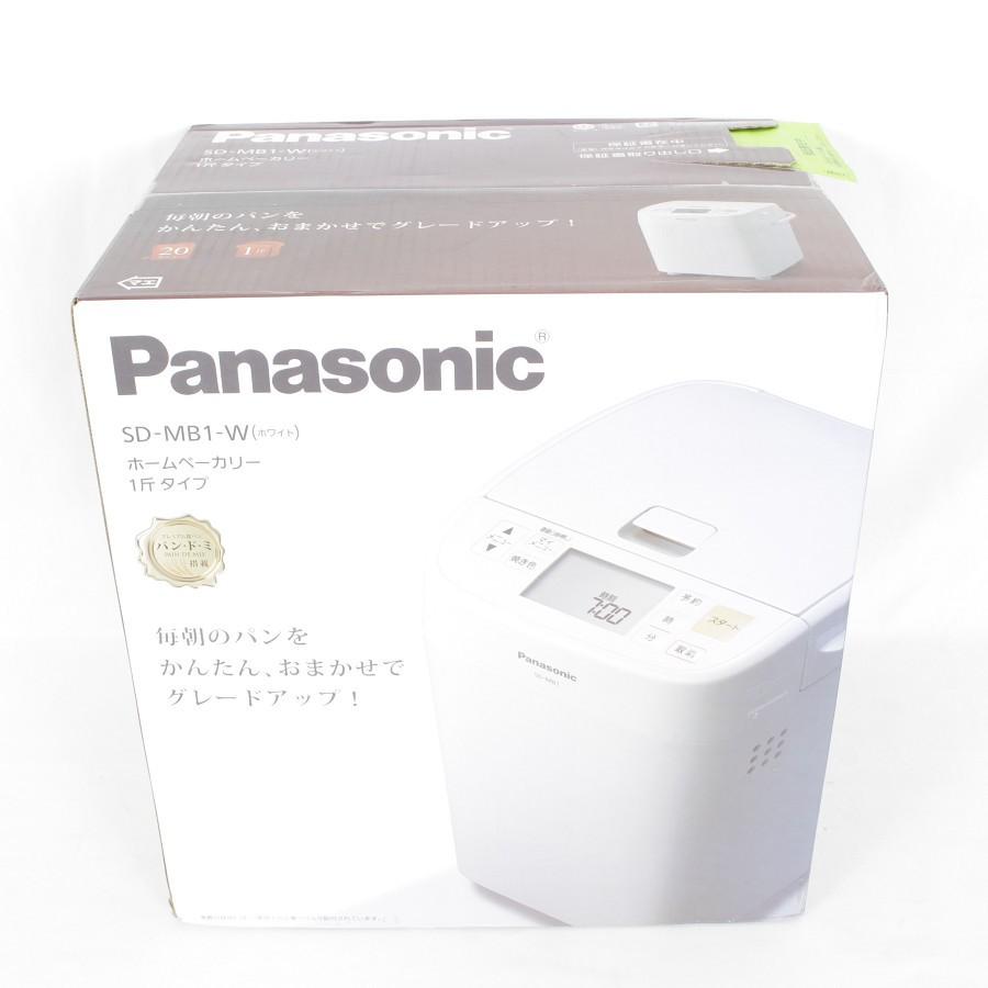 美品 Panasonic SD-MB1-W ホームベーカリー 1斤タイプ Amazon | パナソニック ホームベーカリー 1斤タイプ ホワイト SD