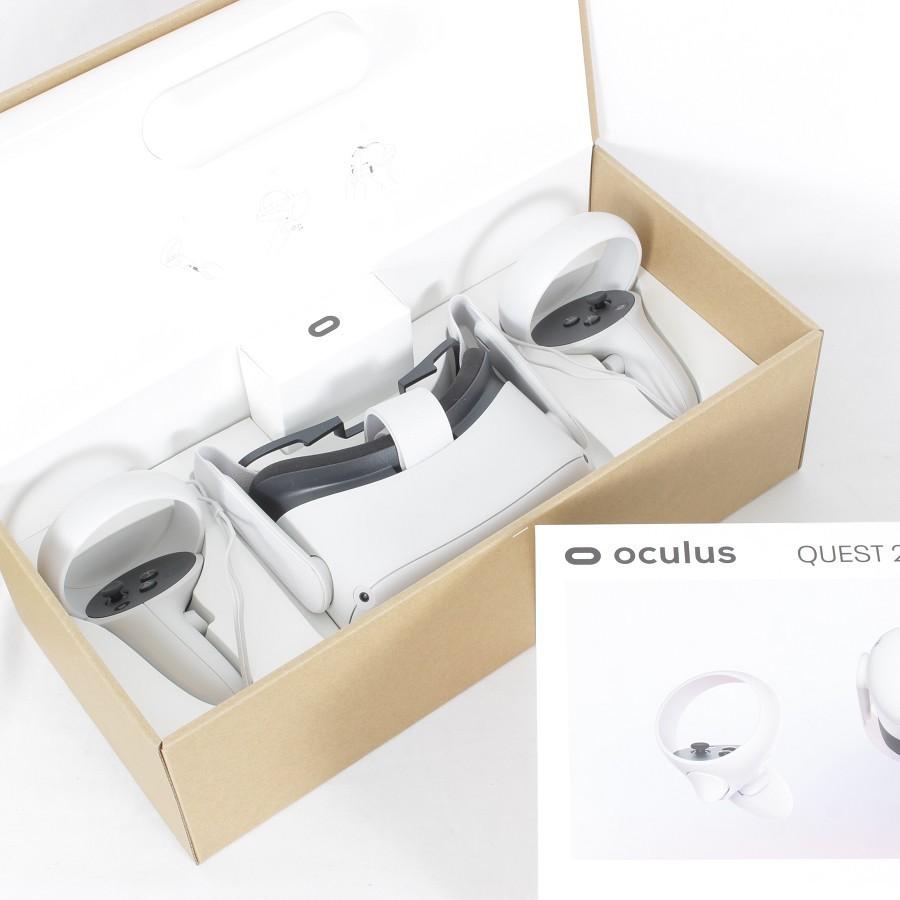 【美品】Oculus Quest2 256GB VR ヘッドマウントディスプレイ ヘッドセット オキュラスクエスト2 本体 :19438:リ