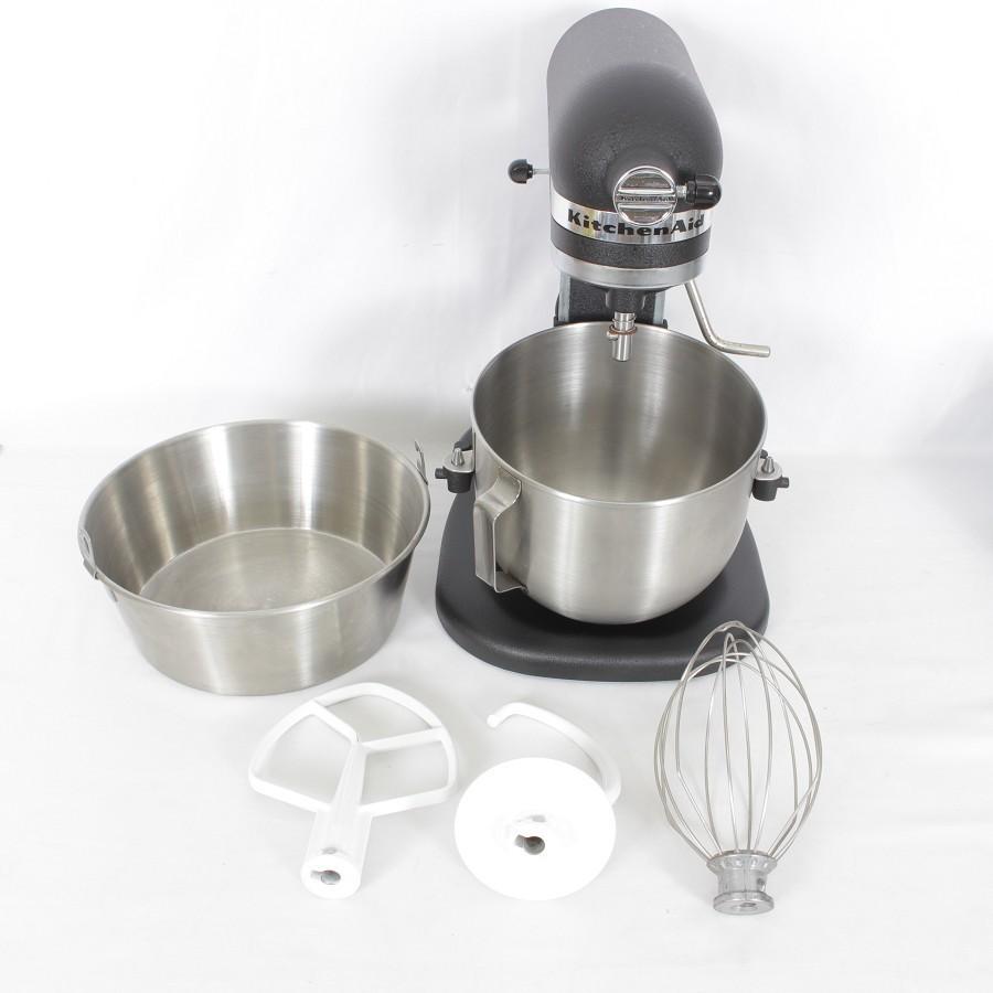 キッチンエイド ボウルリフト スタンドミキサー KSM5IB 水ジャケット付き インペリアルブラック 本体 | KitchenAid