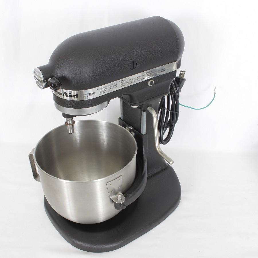 キッチンエイド ボウルリフト スタンドミキサー KSM5IB 水ジャケット付き インペリアルブラック 本体 | KitchenAid | 02