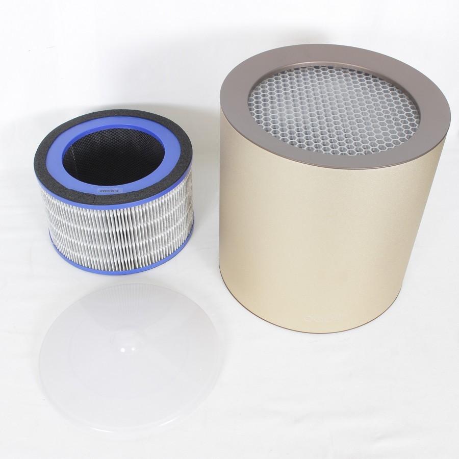 LEAF 【美品】cado 120 AP-C120-GD ゴールド 空気清浄機 カドー リーフ