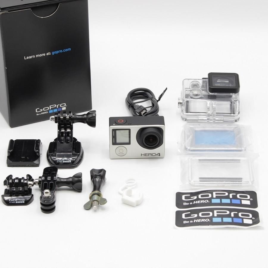 GoPro（ゴープロ） 【美品】GoPro HERO4 CHDHY-401-JP シルバー 