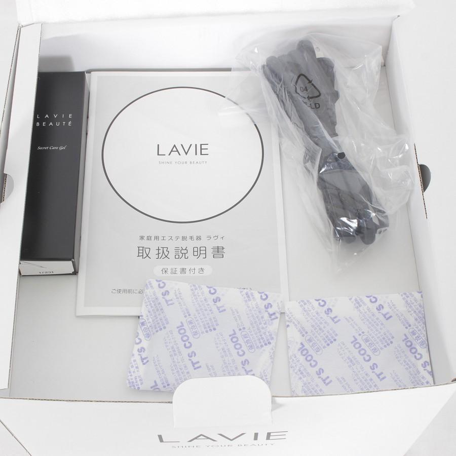 【新品】LAVIE 家庭用エステ脱毛器 ラヴィ LVA600 ジェルクリーム付き IPL光脱毛器 裸美 本体 |  | 01