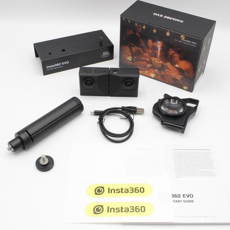 【美品】Insta360 EVO CINEVOX/A 360度カメラ アクションカメラ ウェアラブルカメラ・アクションカム｜refun