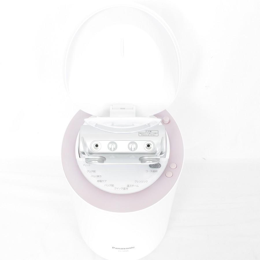 ナノケア 【美品】パナソニック スチーマー EH-SA9A-P W温冷エステ 