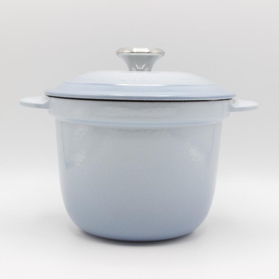 【新品】ル・クルーゼ ココット・エブリィ 18cm コースタルブルー 21110-18-42 ホーロー 両手鍋 本体 | ココット・エブリィ | 02