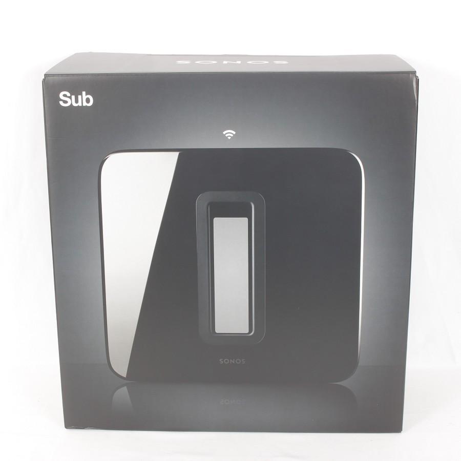 【美品】Sonos SUB ワイヤレスサブウーファー Gen3 SUBG3JP1BLK ブラック AirPlay2対応 ブラック ホームシアター ソノス 本体 | Sonos | 10