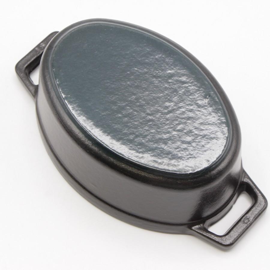 ストウブ ピコ・ココット オーバル 11cm ブラック 40500-111 ホーロー 両手鍋 Staub 本体 | ピコ・ココット | 05