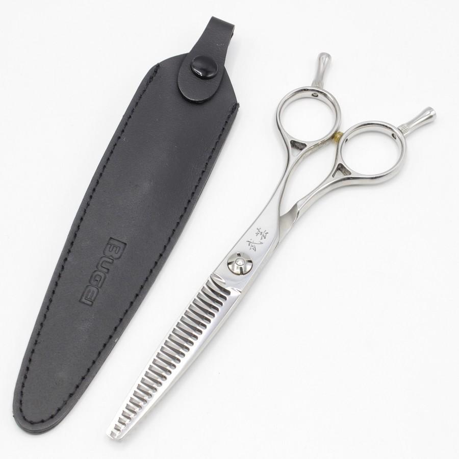 【美品】武芸社 SZM25 セニング 5.8インチ メガネハンドル 25目L 約 20%〜25% 武芸 シザー | 