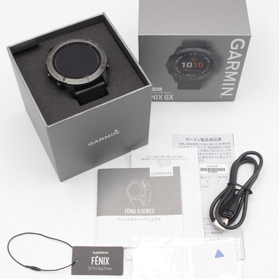 fenix（GARMIN） Garmin fenix 6X Pro Dual Power Ti Black DLC 010 