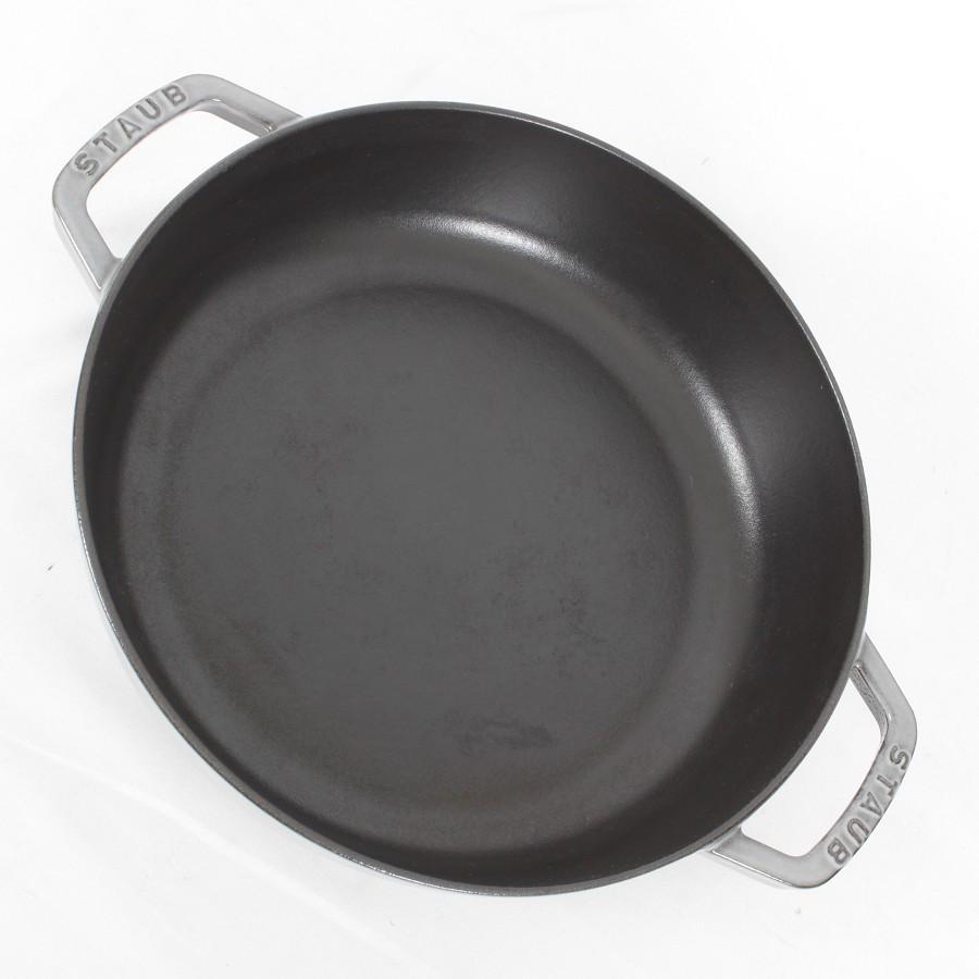ストウブ ブレイザー ソテーパン 28cm グラファイトグレー 40511-470 ホーロー鍋 本体 | Staub | 04
