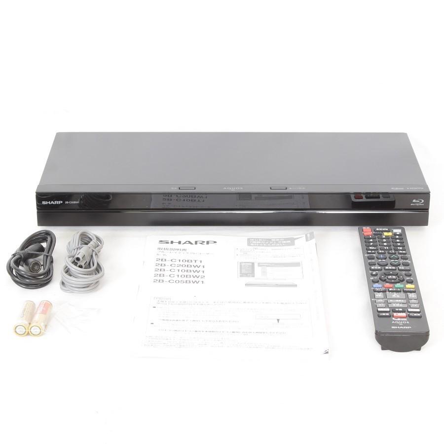 AQUOS 【美品】シャープ ブルーレイ 2B-C05BW1 4Kレコーダー アクオス  