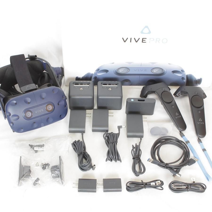 HTC VIVE PRO セット HTC 【美品】HTC VIVE Pro スターターキット 99HAPY005-00 VR ヘッド
