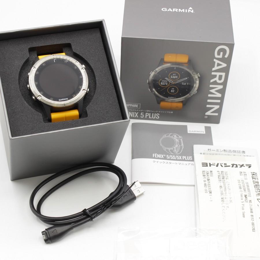 fenix（GARMIN） Garmin fenix 5 Plus Sapphire Ti Gray 010-01988-72 
