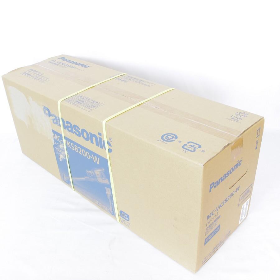 新品/未開封】パナソニック パワーコードレス MC-VKS8200-W サイクロン 