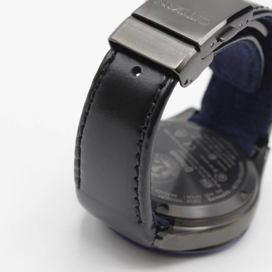 CITIZEN BZ1035-09E ブラック エコ・ドライブ Bluetooth レザーバンド